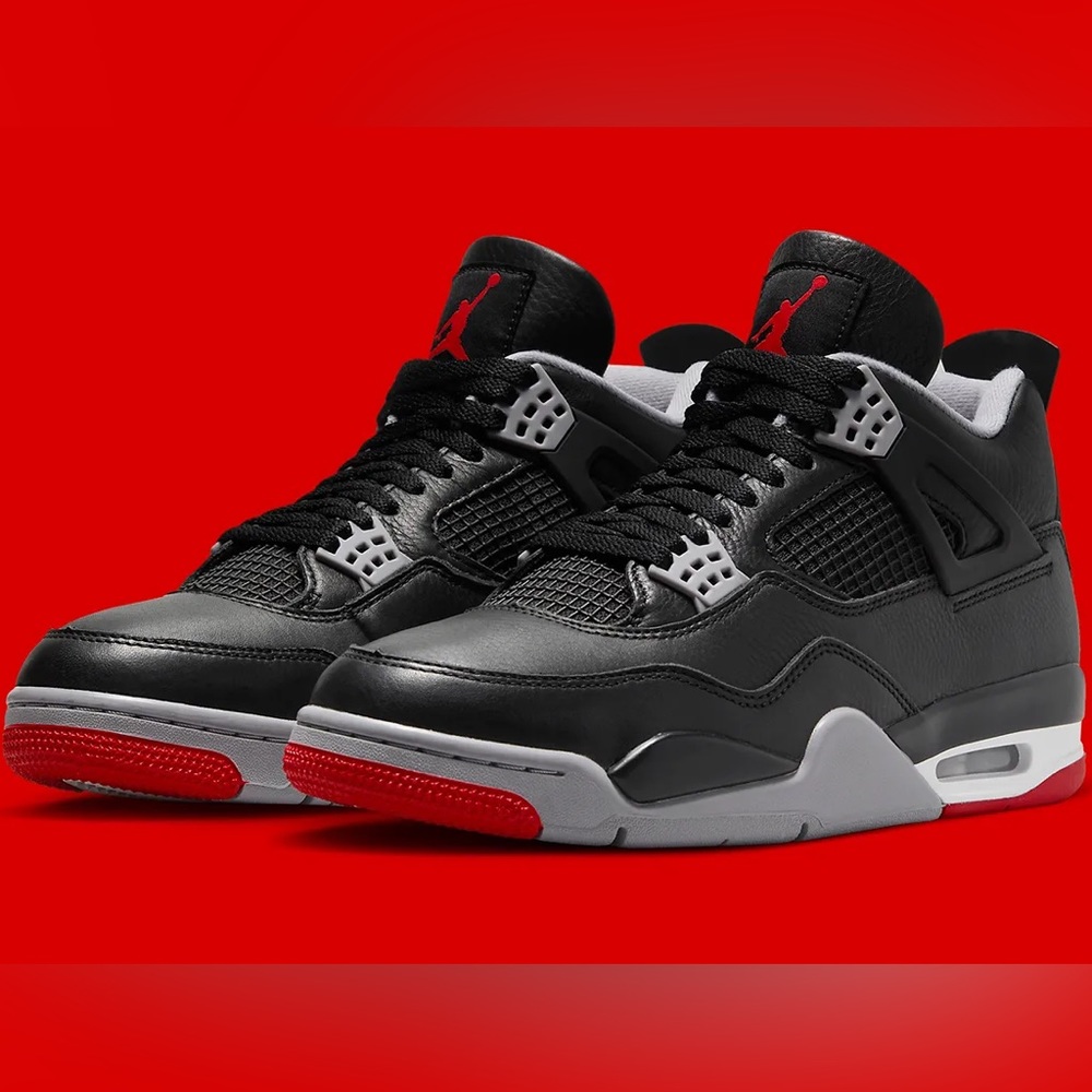 Nike Jordan Bred 4 Reimagined | SIZE 9 & 13